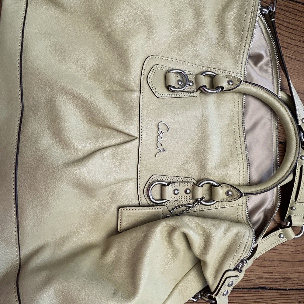 Coach Madison Ashley (Lt. Green) purse
